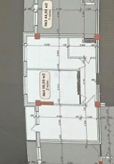 токмок гараж: 2 бөлмө, 58 м², Элитка, 5 кабат, ПСО (өз алдынча бүтүрүү) — 2
