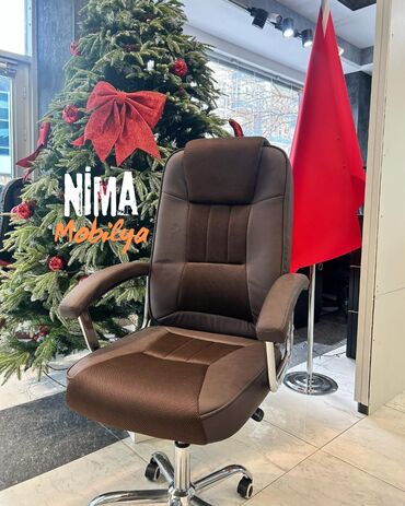 Ofis və oyun kresloları: Yeni, Təkərli, Qolları tənzimlənir, Dəri — 2
