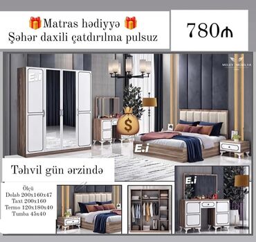 Qonaq otağı dəstləri: Yeni, Jurnal masası, Kredit yoxdur, Türkiyə — 23