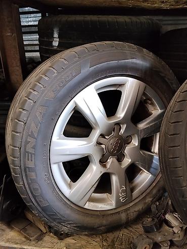 диски r16 ауди: Литой диск Audi с шиной Bridgestone Potenza - Диск: оригинальный — 1