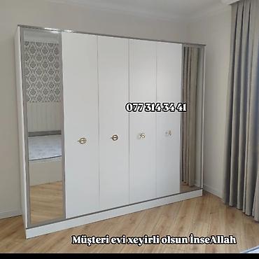 divar asilqan: Yataq otağı mebel dəsti - Komplekt: 6 qapılı dolab (kənarlarda tam — 1