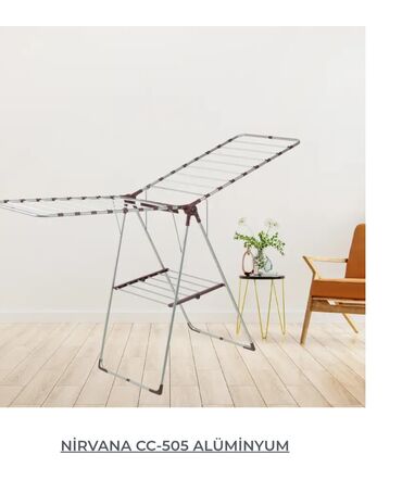 Quruducular: Paltarqurudan asqı seriyası – ev və balkon üçün qatlanan saxlanma — 11