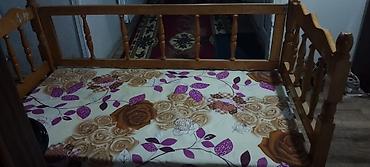 brend paket: Uşaq çarpayısı – massiv ağacdan - Material: tam ağac karkas, taxta — 3