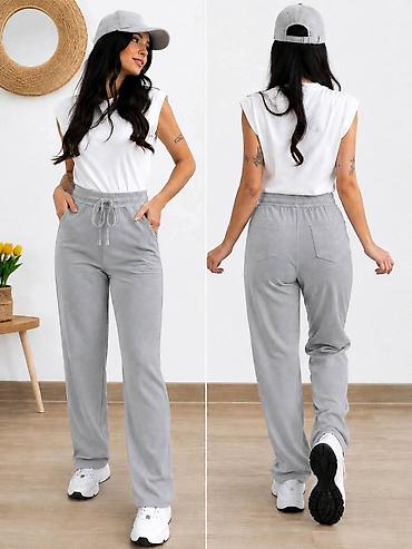 nike pro helanke: Ženske ležerne pantalone ravnog kroja, idealne za svakodnevno nošenje — 3