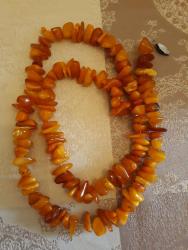 muncuq cantalar: Ожерелье из натурального Балтийского янтаря