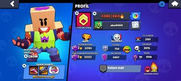 pubg mobile uc hilesi android: Brawl Stars hesabı satılır 2 əfsanəvi, 2 gizemli, 34 destansı, 55