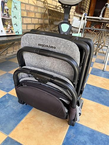 babywalker ходунки: Коляска, Easywalker, цвет - Серебристый, Б/у, Самовывоз — 2
