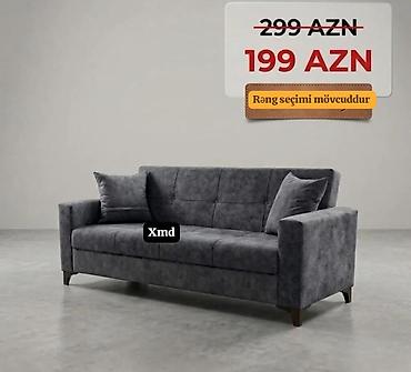 di̇van: Divan – komfortlu və funksional model - Üç nəfərlik, yastıqlı — 1