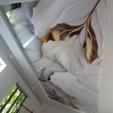 Натяжной потолок: Натяжной потолок Глянцевое, Матовое, 3D потолки Гарантия, Монтаж, Бесплатный замер — 29