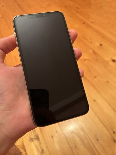 iphone x max qiymeti: IPhone 11 Pro Max, 256 GB, White Titanium, Face ID