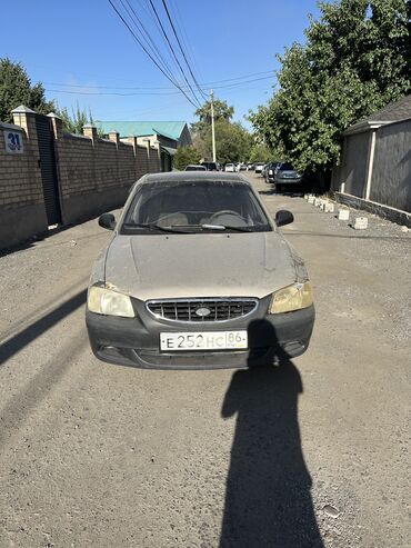запчасть на мерс 814: Hyundai Accent: 2004 г., 1.6 л, Механика, Бензин, Седан