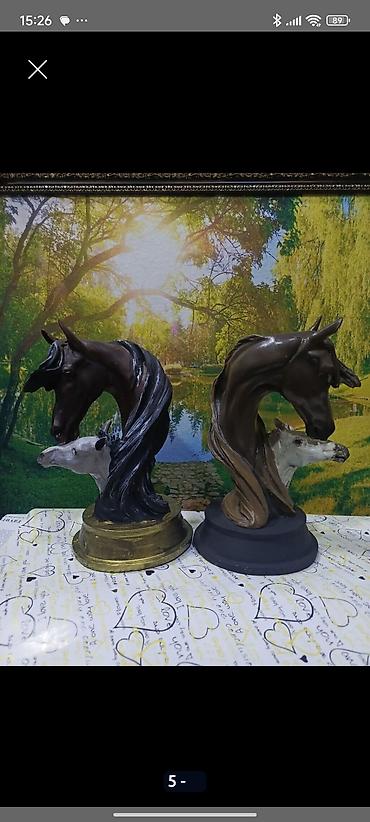 at figurları: Fiqur, Gips, rəng - Qara — 2
