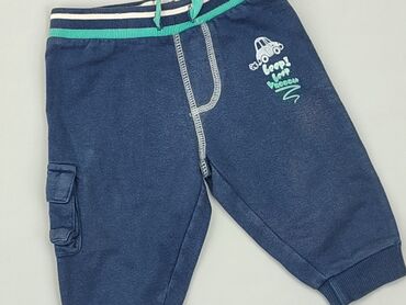 legginsy smyk: Spodnie dresowe, Topomini, 3-6 m, stan - Zadowalający