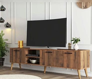 stend qiymeti: Yeni, Düz TV altlığı, Polkasız, Laminat, Türkiyə — 3