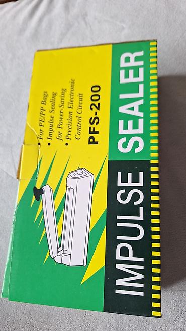 elekt: PFS-200 impuls qaynaq aparatıdır (Impulse Sealer). PE və PP paketlərin — 2