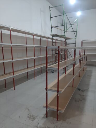 Rəf vitrinləri: Metaldan stelajlar (sifarişlə) Qiymət ölçüdən aslıdı. Deyin bizə — 8