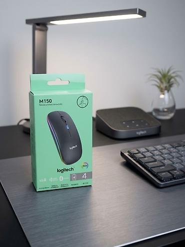 Беспроводная фирменная мышь Logitech, Bluetooth, заряжаемая на