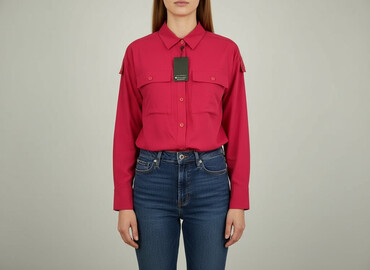 koszula z różą mohito: Koszula damska, rozmiar S