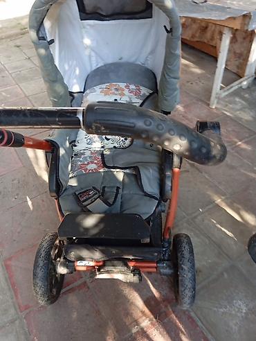 Uşaq arabaları: Uşaq arabası – Yalçın Baby - Tip: Gəzinti arabası, 3 təkərli ön dönər — 1