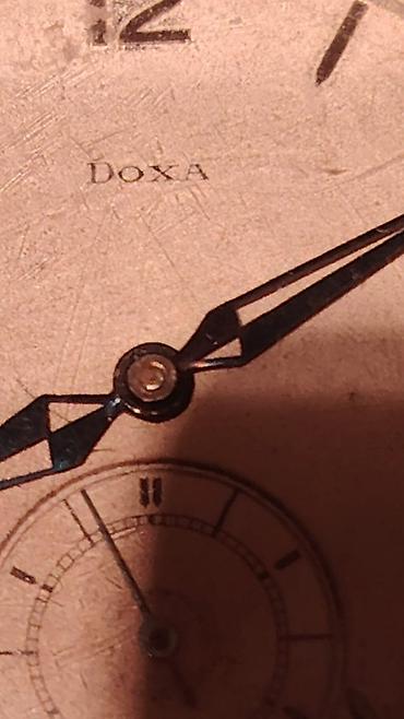 saatlar type 0: Antik DOXA cib saatı (1930-40-cı illər)Nadir İsveçrə istehsalı DOXA — 3