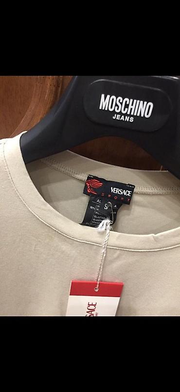 versace venitas: Versace Sport qadın köynəyi - Rəng: açıq bej - Model: qısaqol — 2
