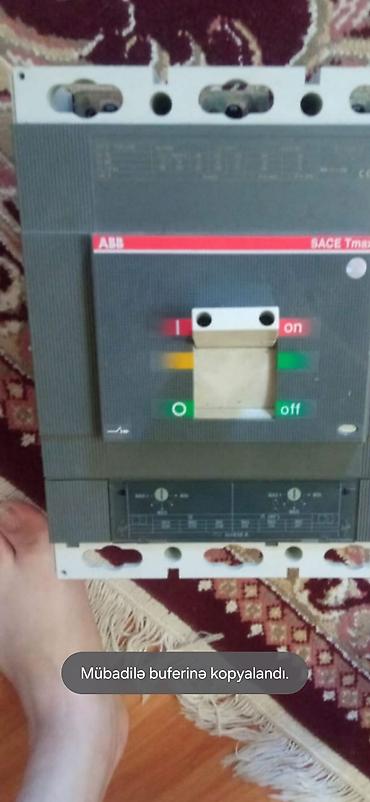 maqnit drel: ABB Group Elektrik avtomat, 3 faza — 1