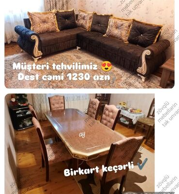 mebel stol stul: Yeni, Divan, Masa və oturacaqlar