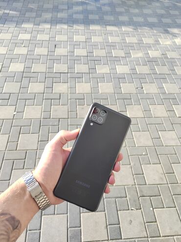 samsung t500: Samsung Galaxy A12, 32 ГБ, цвет - Черный, Кнопочный, Отпечаток пальца