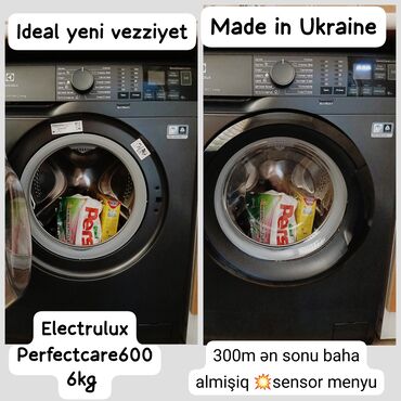 Стиральная машина Electrolux, 6 кг, Новый, Автомат, Без сушки, Нет кредита