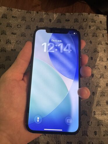 Apple iPhone: IPhone 12, Б/у, 128 ГБ, Наушники, Зарядное устройство, Чехол, 79 % — 1