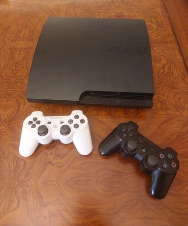 PS2 & PS1 (Sony PlayStation 2 & 1): Ideyalni vəziyyətdə ps3 iki orginal çostik. əlavə üçdənə çostik verə
