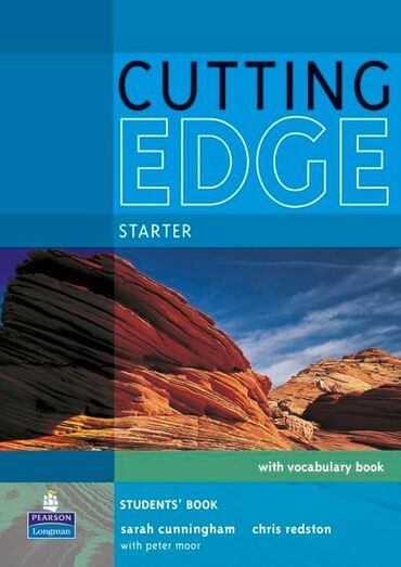детский батут с защитной сеткой: CUTTING EDGE Starter (student’s book and work book) temizdir