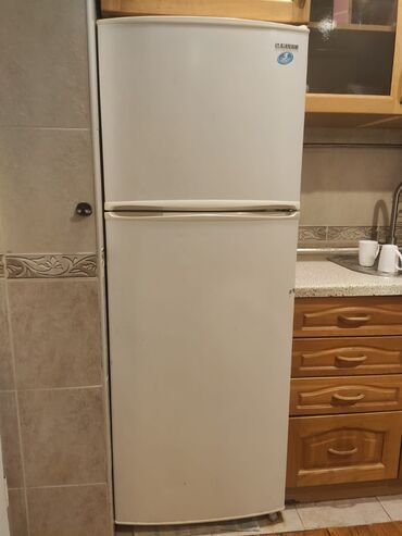 Soyuducular: İşlənmiş 2 qapılı Samsung Soyuducu Satılır, rəng - Boz, Dispenserli — 9