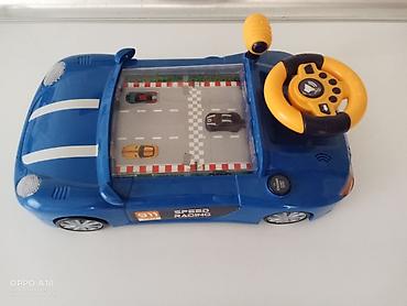 pultlu masin oyuncaq: Uşaq üçün “Speed Racing 911 Pro” sükanlı masaüstü yarış oyuncağı - — 3