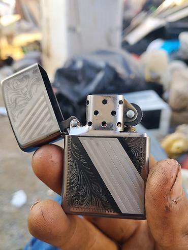 qizil: Zippo benzinli metal alışqan - Brend: Zippo - Mənşə: Bradford — 4