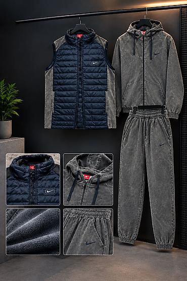 СПОРТИВНАЯ ТРОЙКА ✅ 3 в 1: жилет + кофта + штаны Баасы : 3500сом at lalafo.kg СПОРТИВНАЯ ТРОЙКА ✅ 3 в 1: жилет + кофта + штаны Баасы : 3500сом