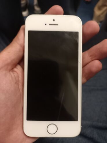 Apple iPhone: IPhone 5, 16 GB, Gümüşü, Barmaq izi