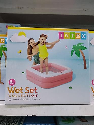 Детский надувной бассейн Intex Wet Set Collection. - Формат