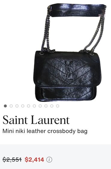 Torbe: YSL, Materijal: Koža — 7
