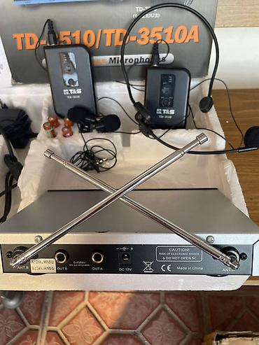 rant ace: Беспроводная микрофонная система T&S TD‑3510/TD‑3510A (VHF — 3