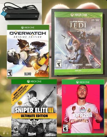 gigamax internet paketi: Xbox One üçün oyun və aksesuar paketi Daxildir: - Xbox One Kinect