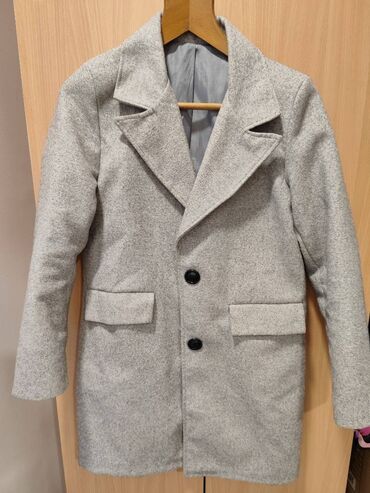 Women's Coats: M (EU 38), Single-colored, With lining