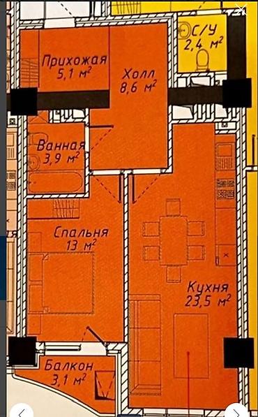 Продажа квартир: Продается 1-комнатная квартира по ПСО. Застройщик Авангард Стиль. ЖК — 4