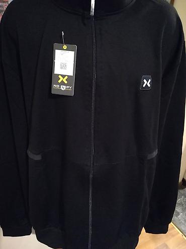 Duksevi: Veliki muski duks sa kragnom No Copy u broj 6XL Crni. Novopazarski — 4