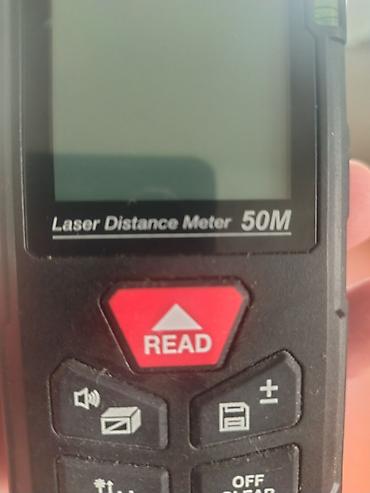 şəkər aparatı testi: Laser məsafəölçən – 50 m Xüsusiyyətlər: - Ölçmə diapazonu: 50 metr - — 1