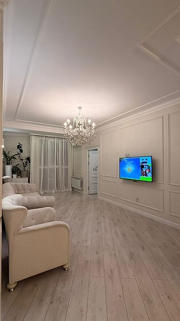 квартиры ала арча: 4 комнаты, 100 м², Ала-Арча ТРЦ Элитка, 12 этаж, Дизайнерский ремонт — 10