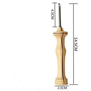 Зоотовары: Инструмент для вышивания, пластиковая ручка, игла для русской вышивки