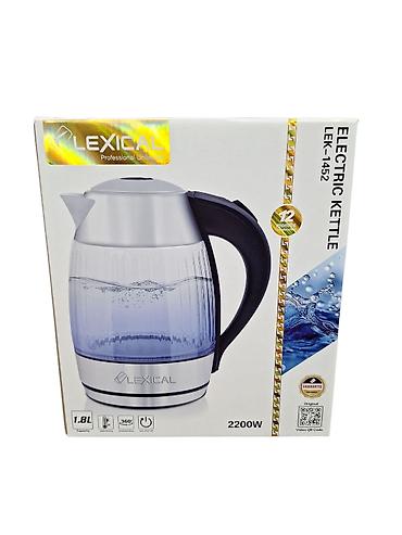 termos caydan: №: 4684 Məhsulun adı: Elektrik çaydan Lexical Lek-1452, 1.8 l Brend — 1