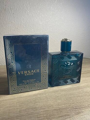Orijinal Versace Eros 100ml. İstifadə olunmayıb yenidir. Mağaza