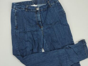 spodnie jeans baggy: Jeansy, S, stan - Bardzo dobry